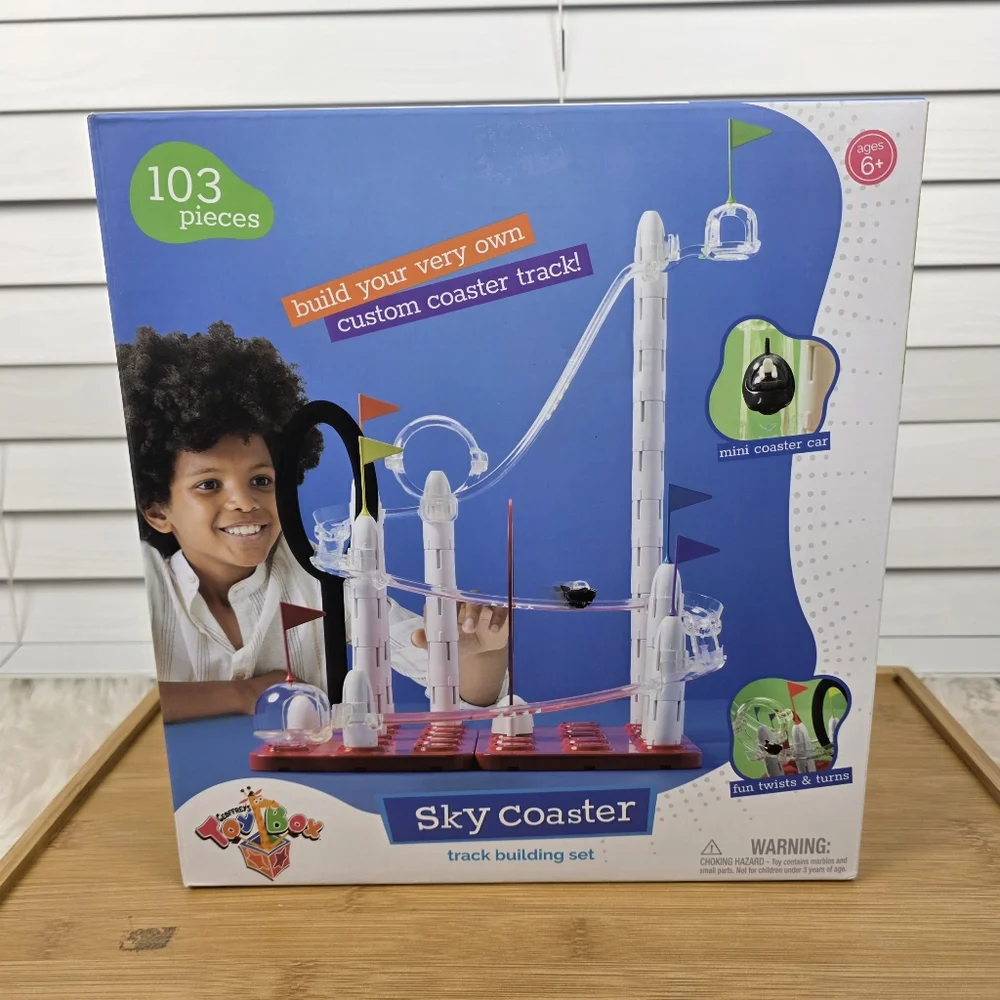 Sky Coaster Track Building Set